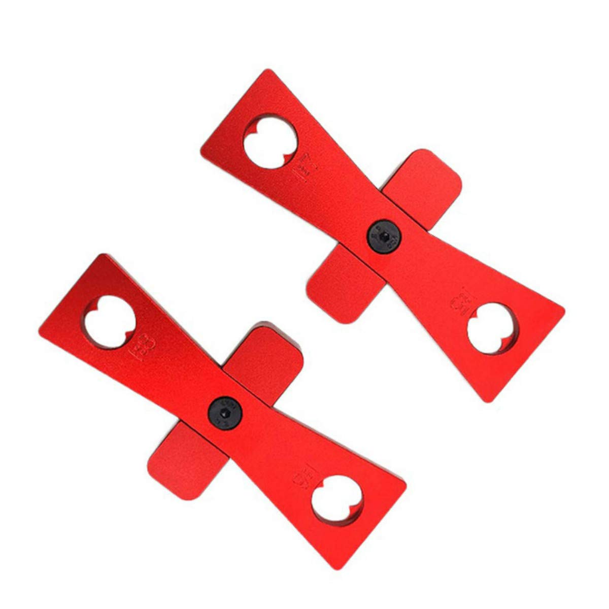 Amazon.co.jp: CarAngels 2pcs ダブテールジョイントゲージ 蟻形組み